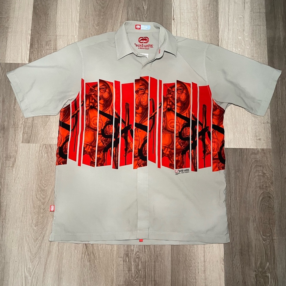 Vintage Ecko UNLMTD. Visual assassin graphic shirt men’s L.